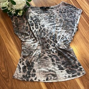 Forever21 S/S Animal Print Tee